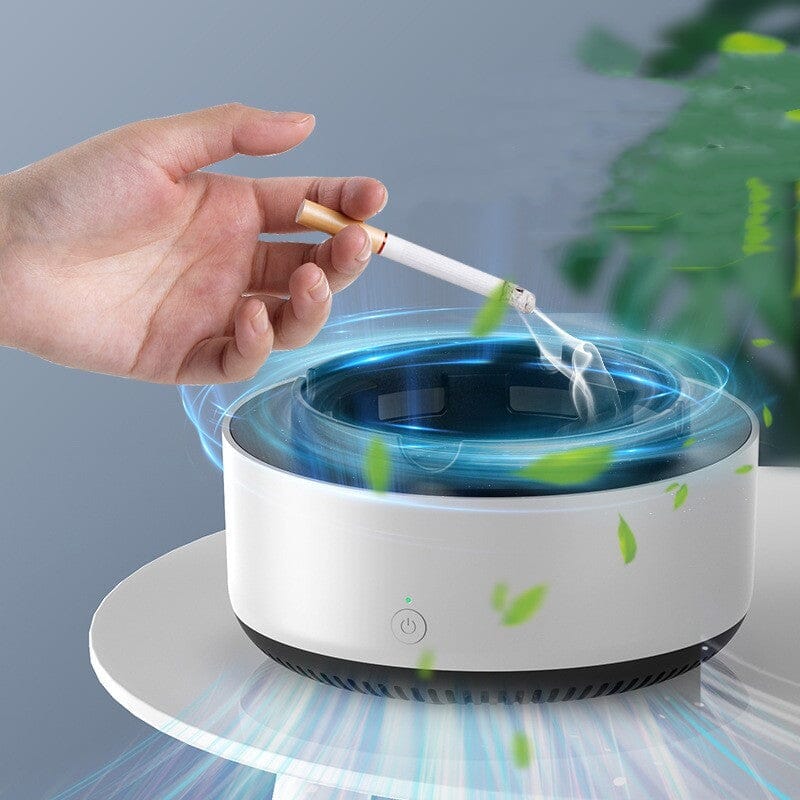 Smoke Removal Air Purification Ashtray Anion Purification Practical Automatic Purifier Ashtray Portable Gadgets For Car Ashtray Smoke removal ashtray null 